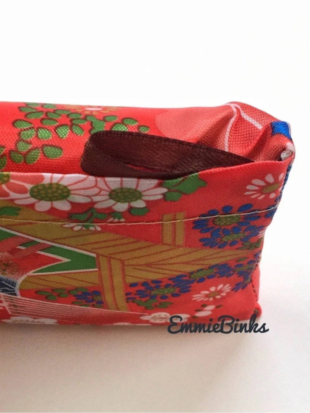 New Asian Inspired Art Print Reusable Shopping Tote - Errand Bag  / Gym Bag